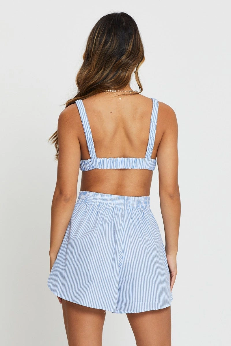Stripe Bralette