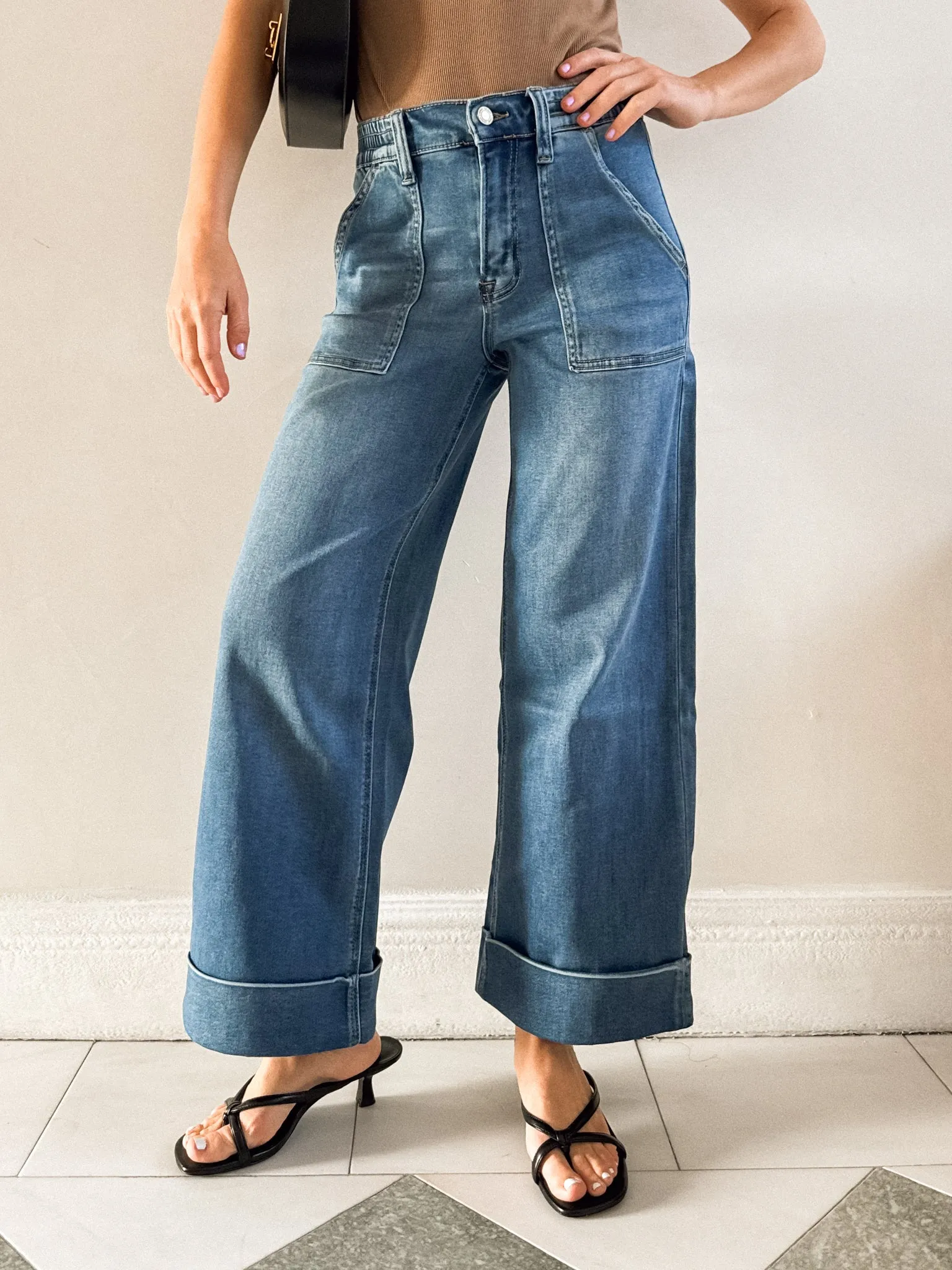 Supernova Baggy Wide Leg Jeans