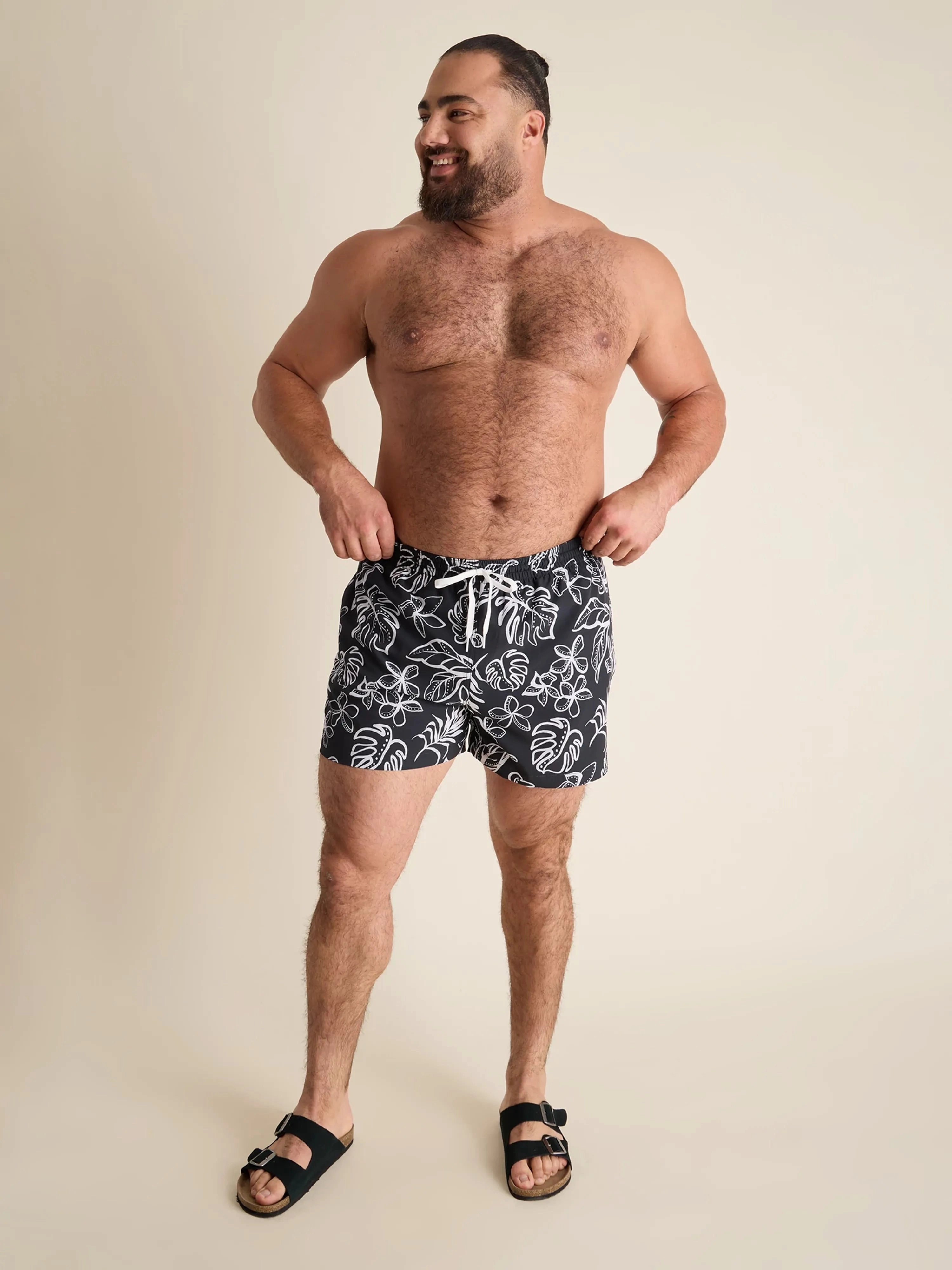 The Briefly in Paradise 4" (Classic Lined Swim Trunk)