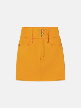 The Corset Mini Skirt -- Marigold