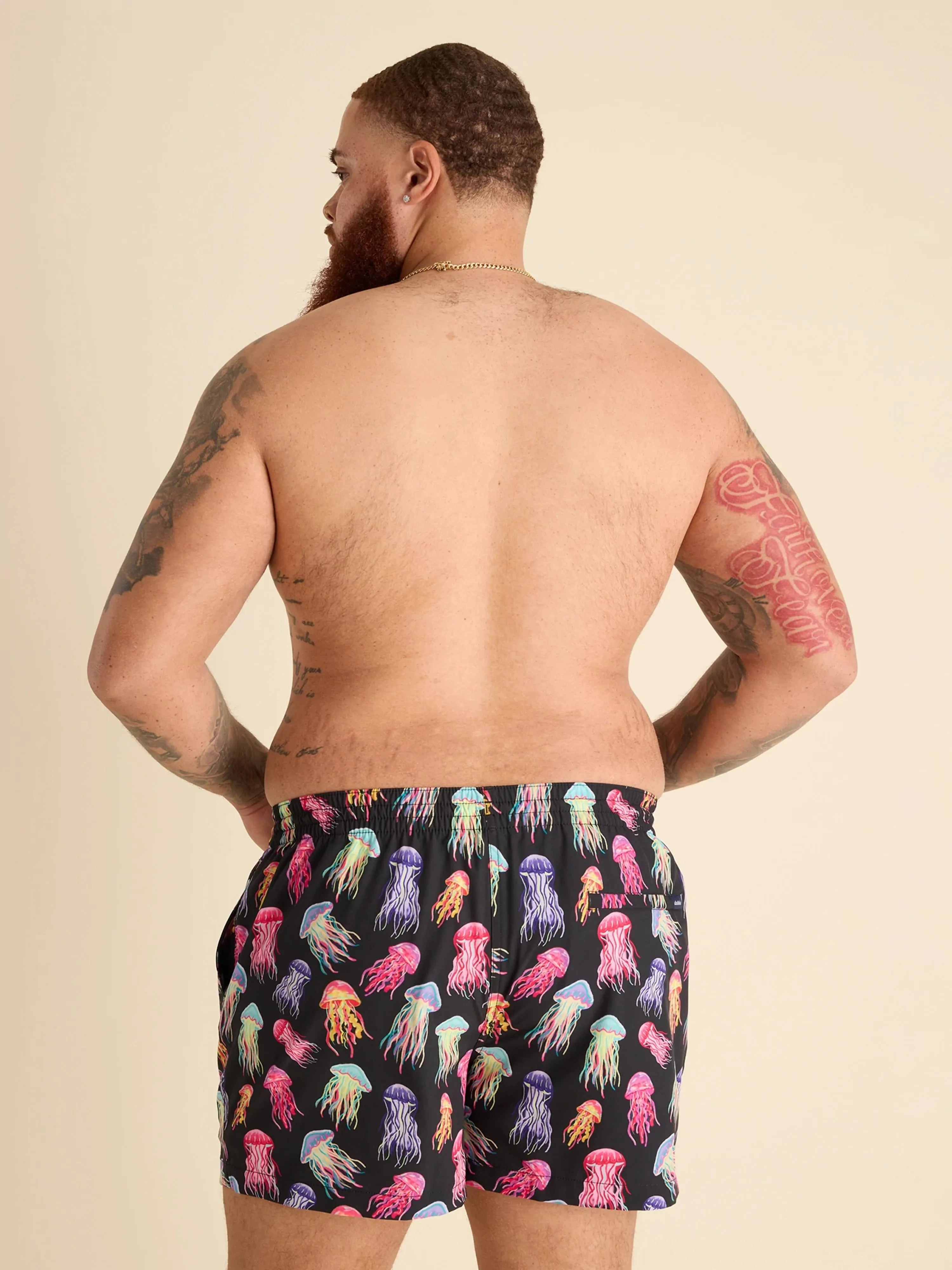 The Don't Be Jellies 4" (Classic Swim Trunk)