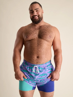 The Gem Glades 4" (Classic Lined Swim Trunk)