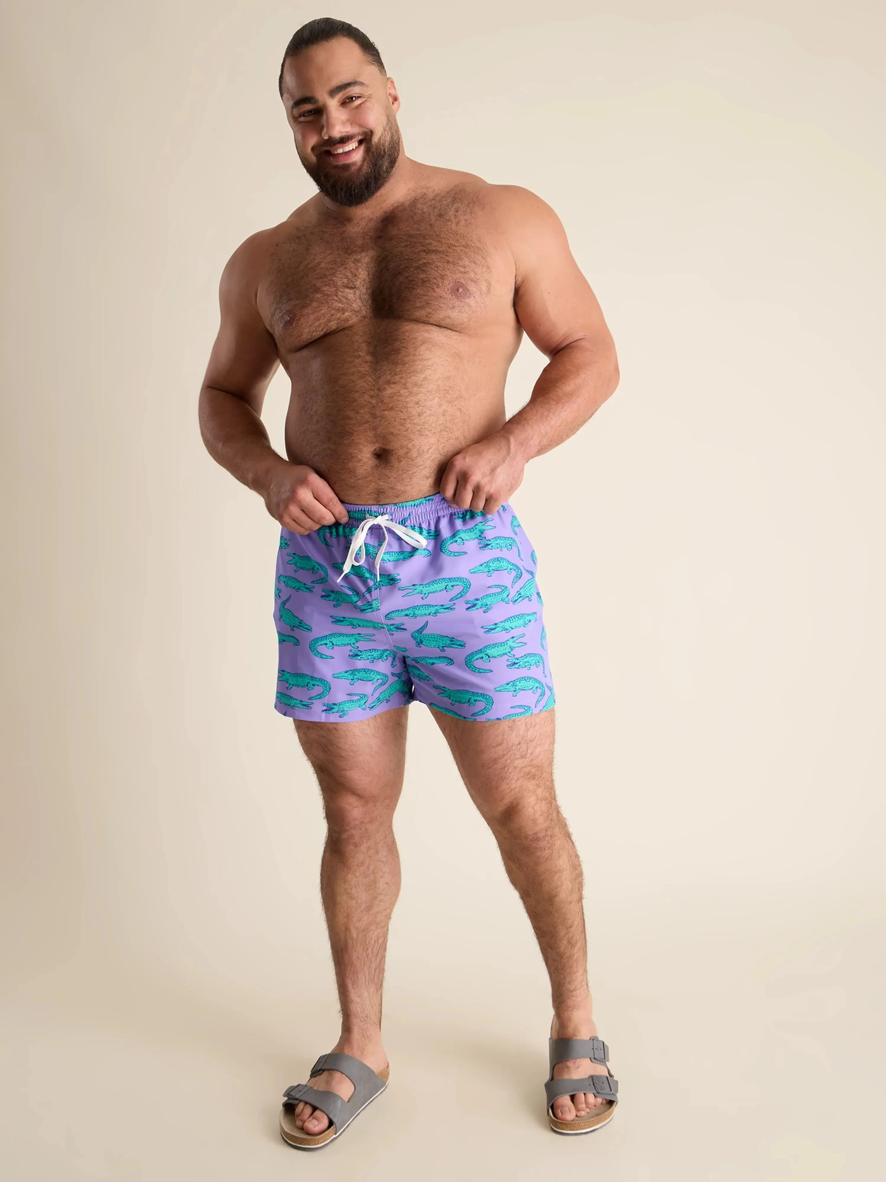 The Gem Glades 4" (Classic Lined Swim Trunk)