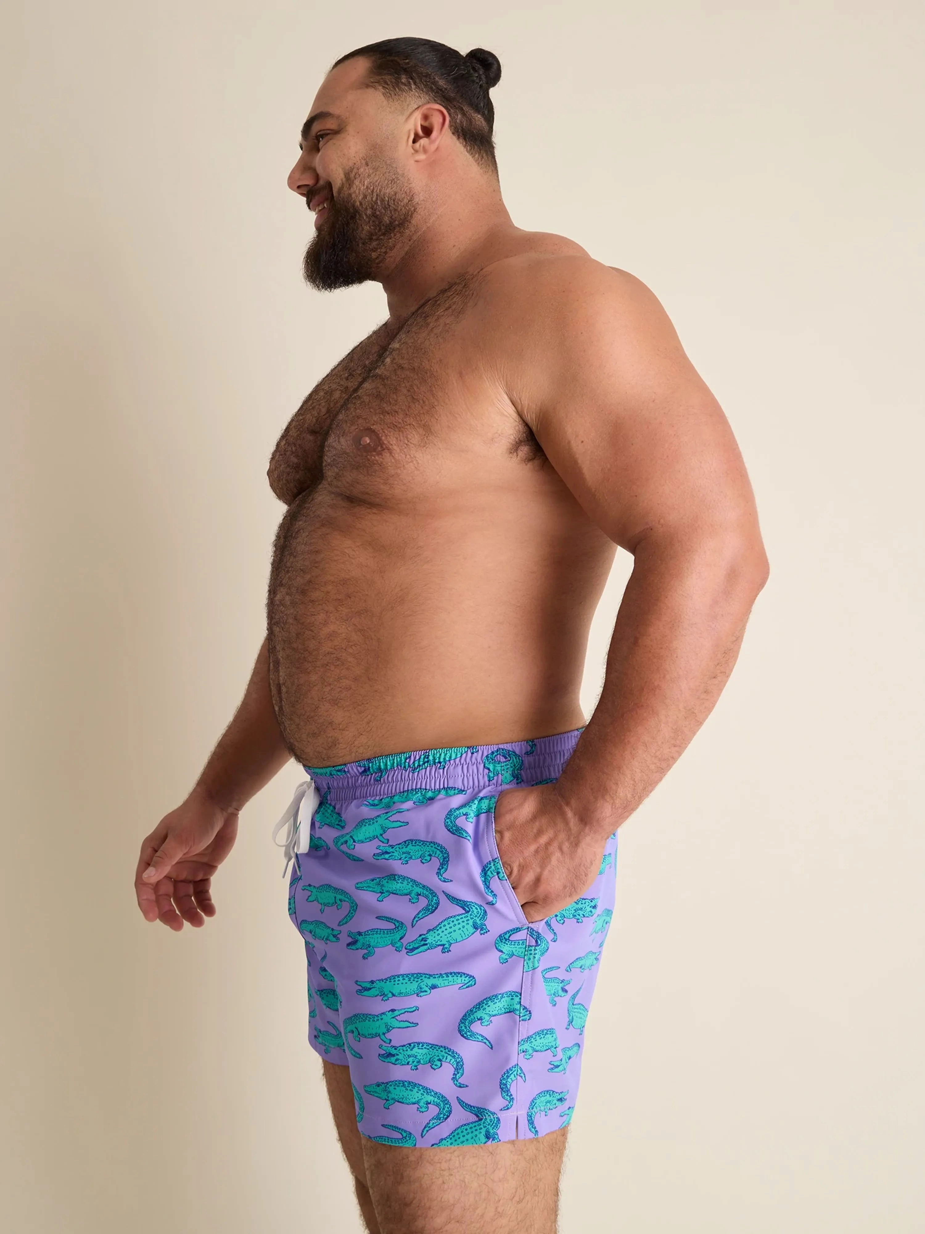 The Gem Glades 4" (Classic Lined Swim Trunk)