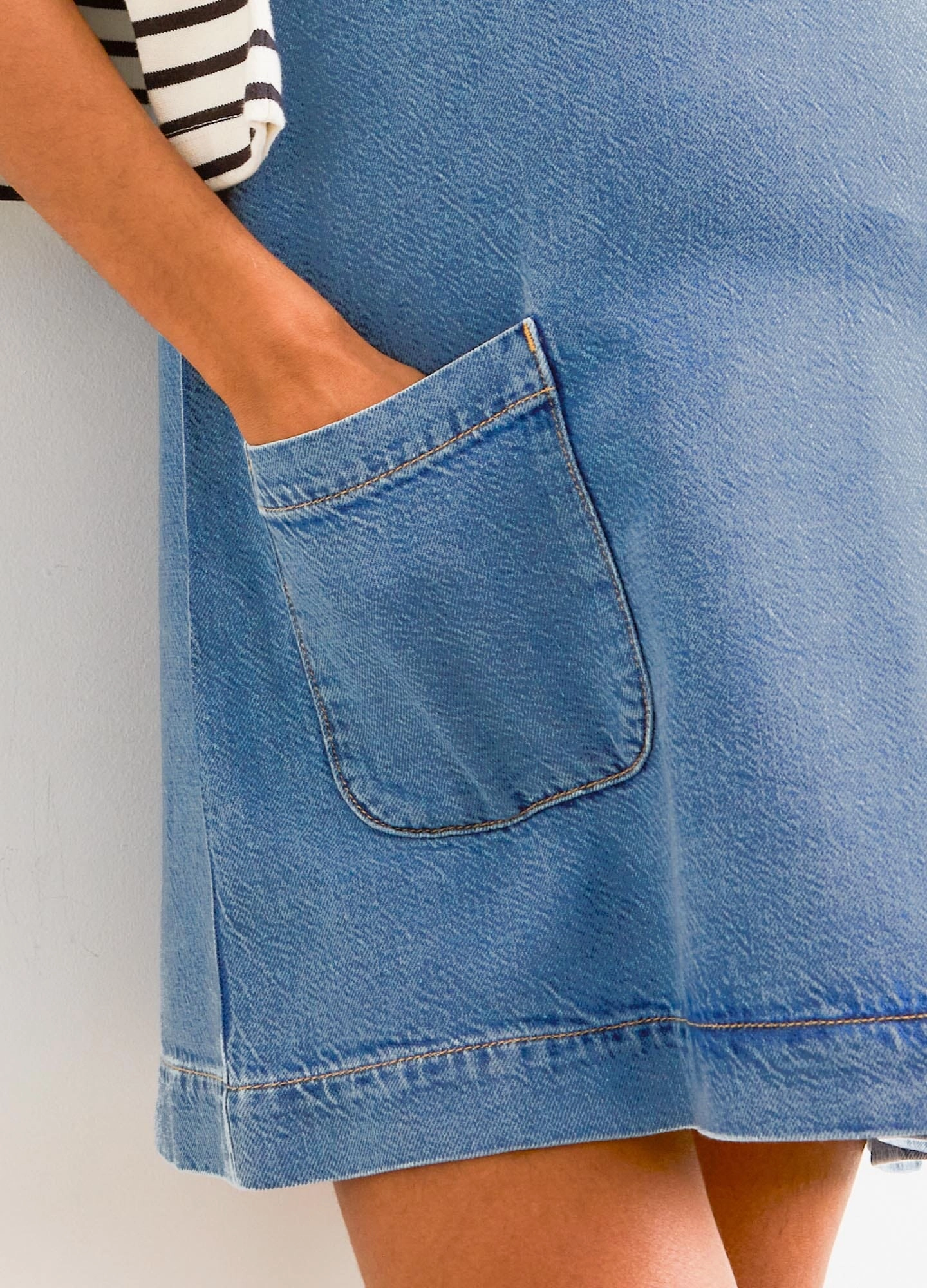 The Kiley Denim Mini Dress