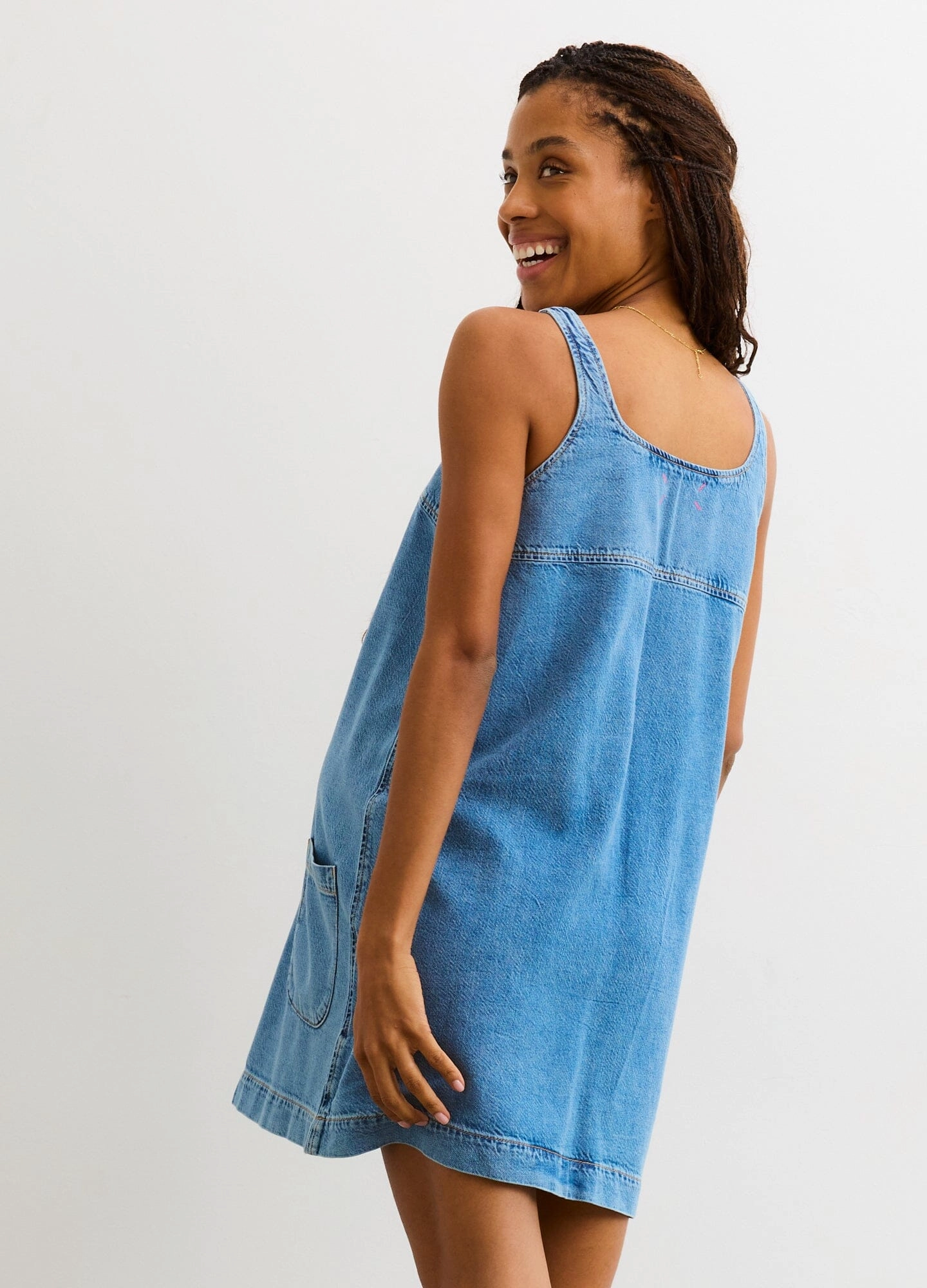The Kiley Denim Mini Dress