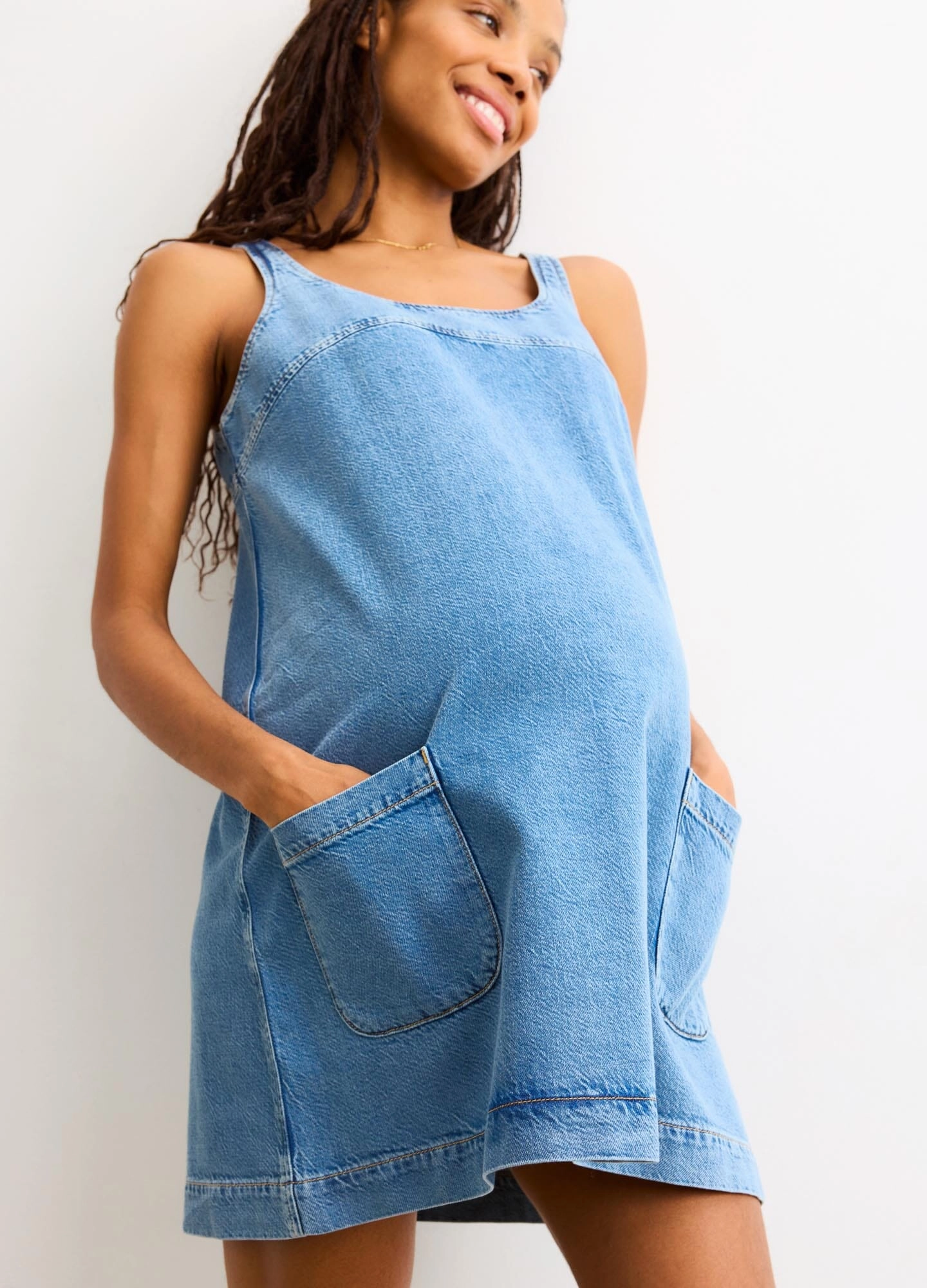 The Kiley Denim Mini Dress