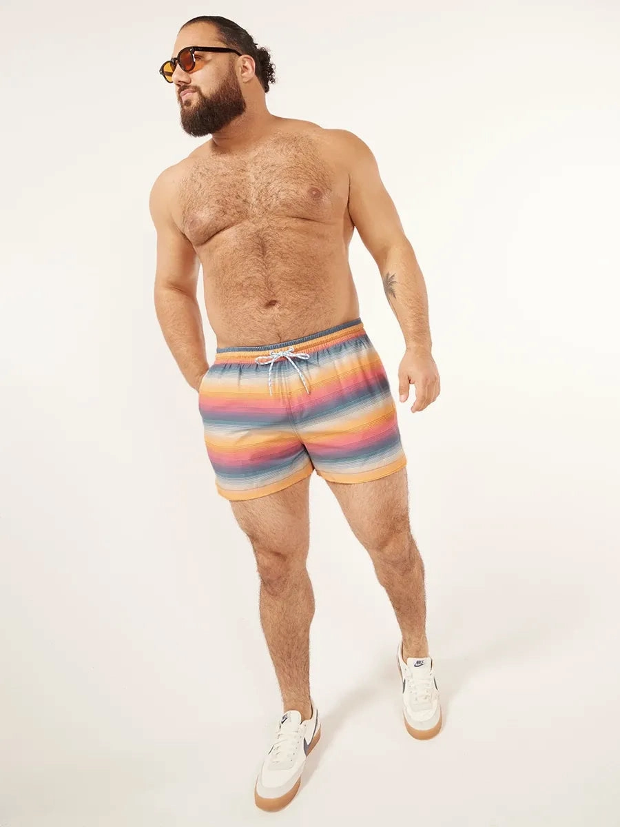 The Malibu Sunsets 4" (Faded Classic Swim Trunk)