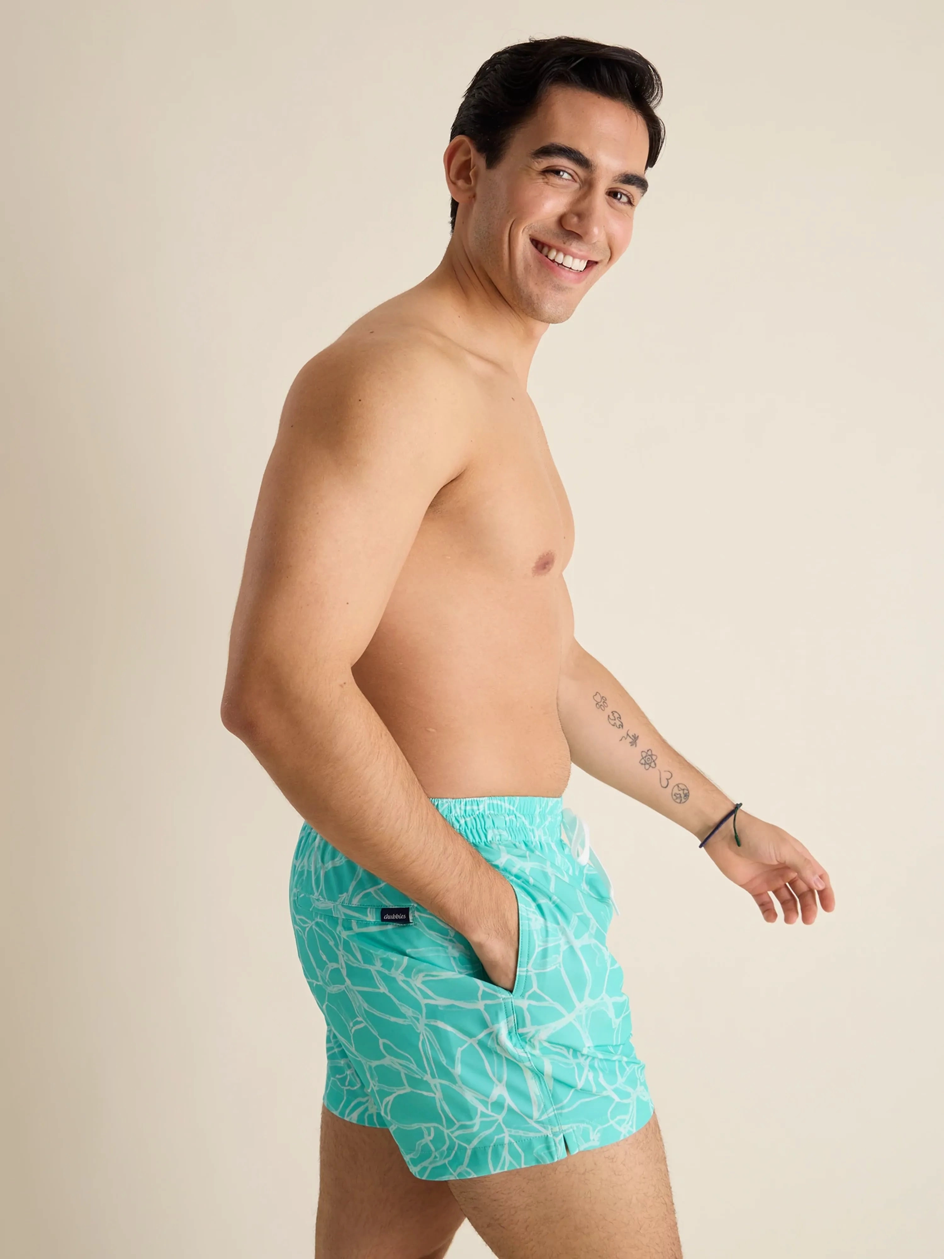 The Pool Parties 4" (Classic Swim Trunk)