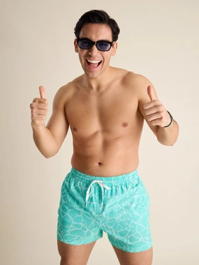 The Pool Parties 4" (Classic Swim Trunk)