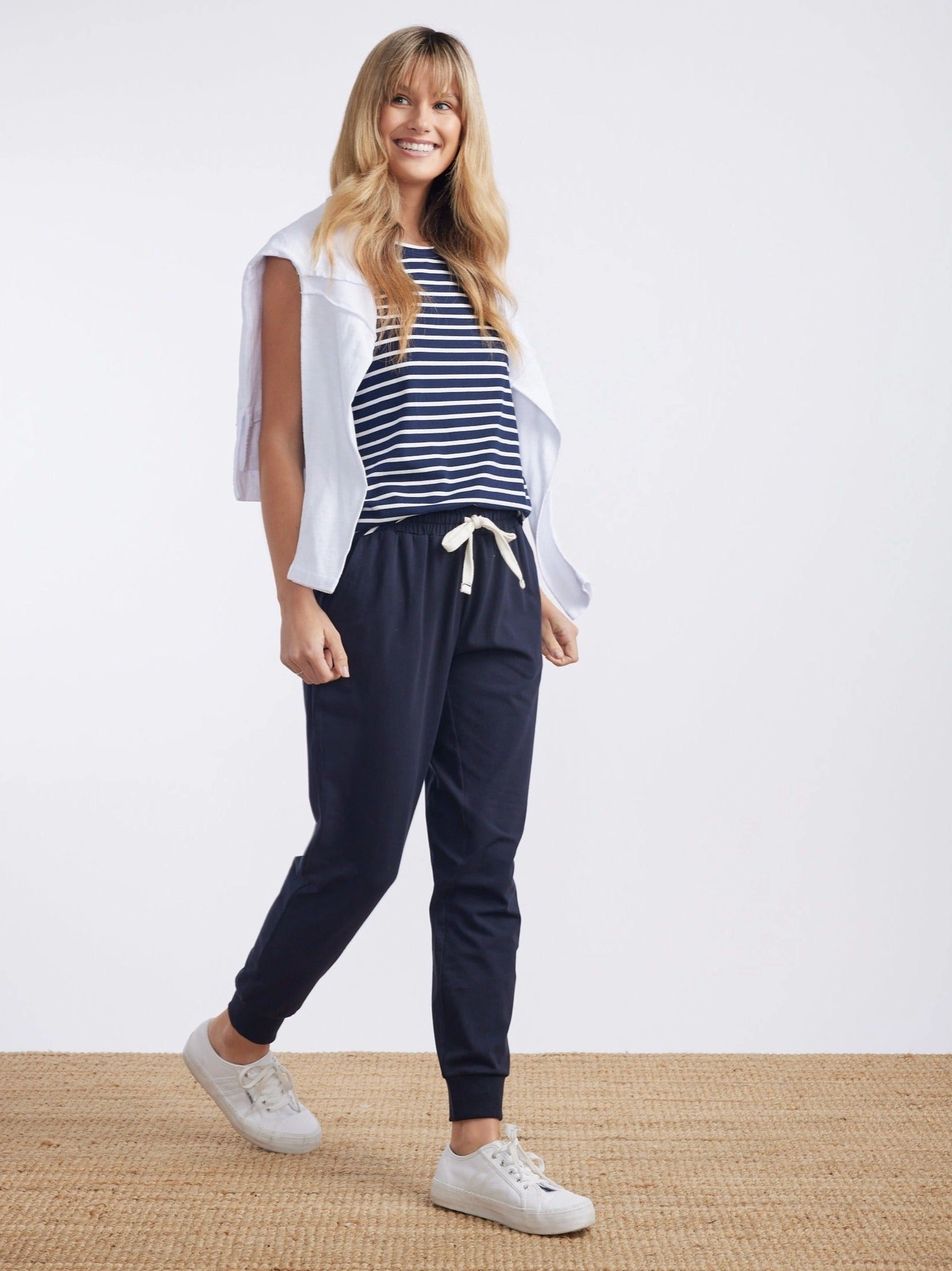 The Sunday Lounge Pant - Navy