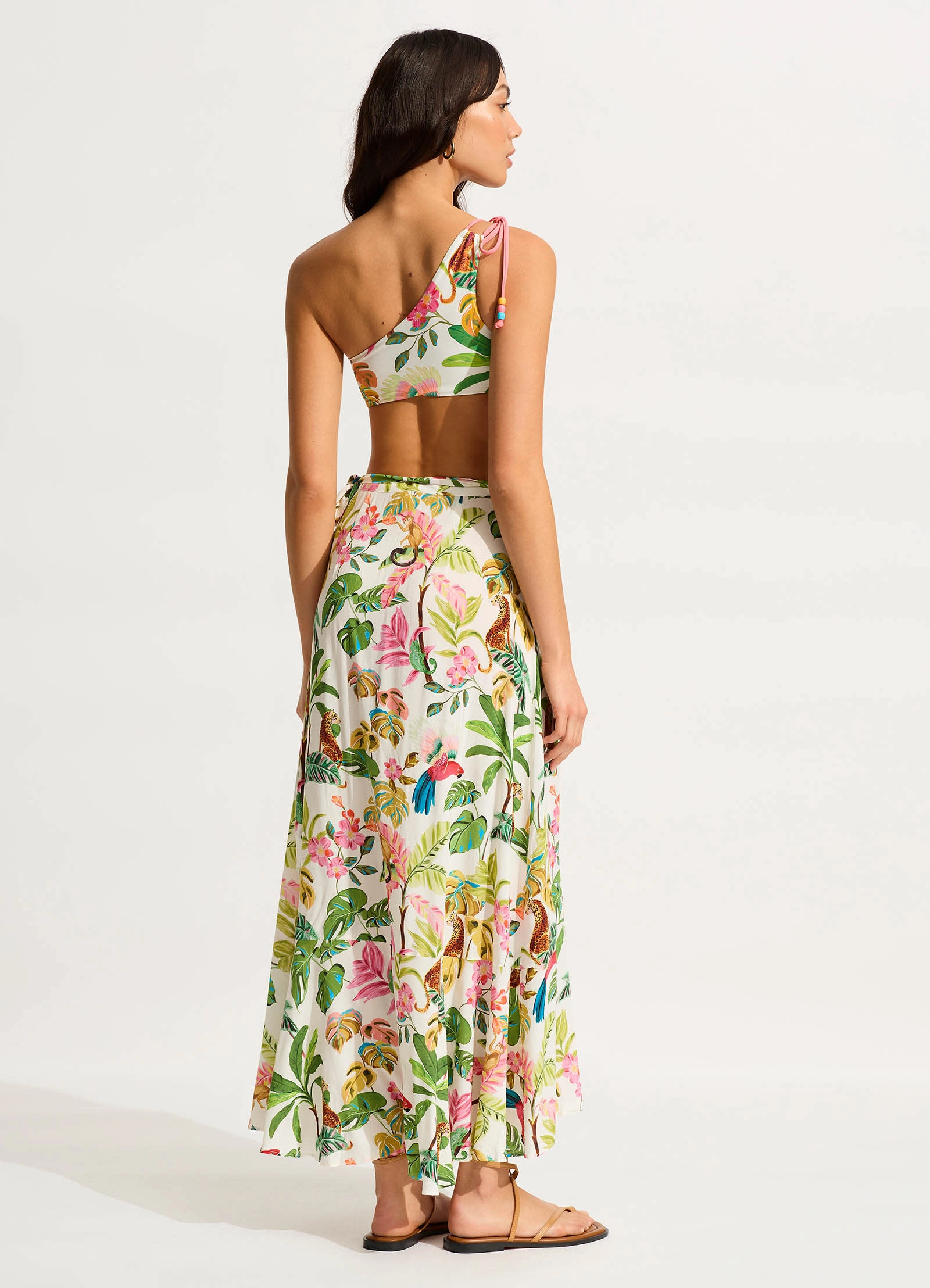 Tropica Wrap Skirt - Ecru