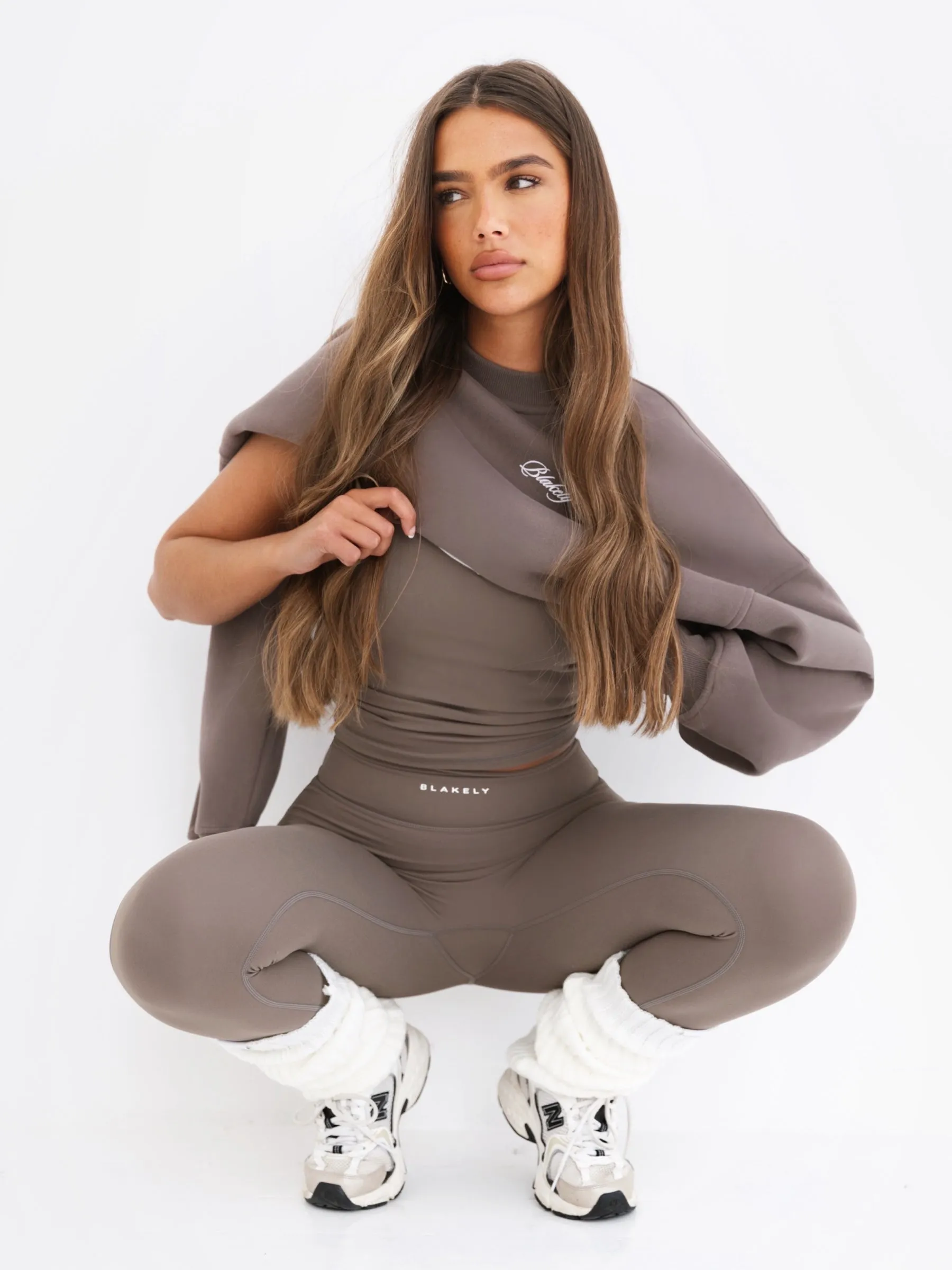 Ultimate Active Leggings - Ash Brown