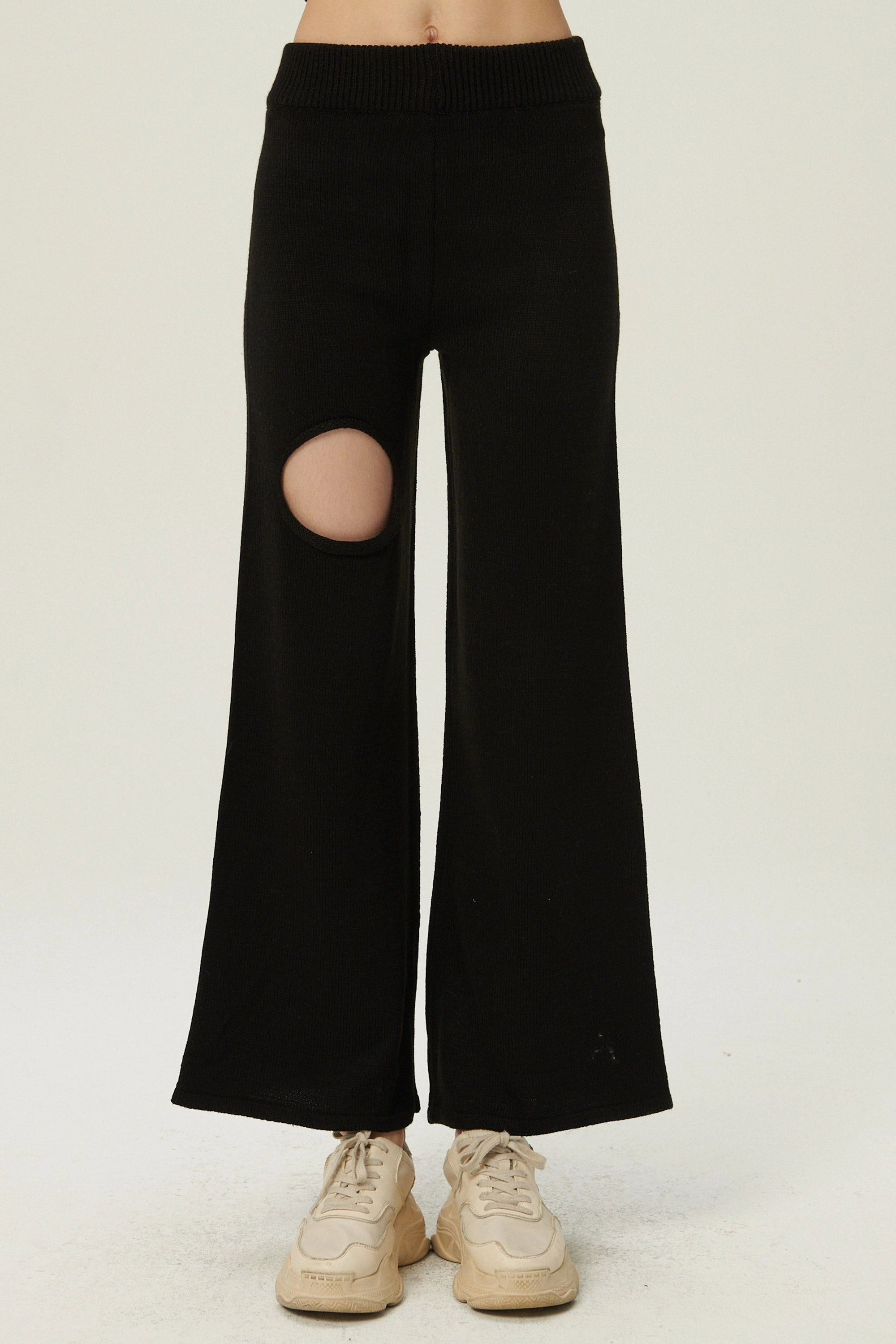 Victoria Cutout Knit Pants