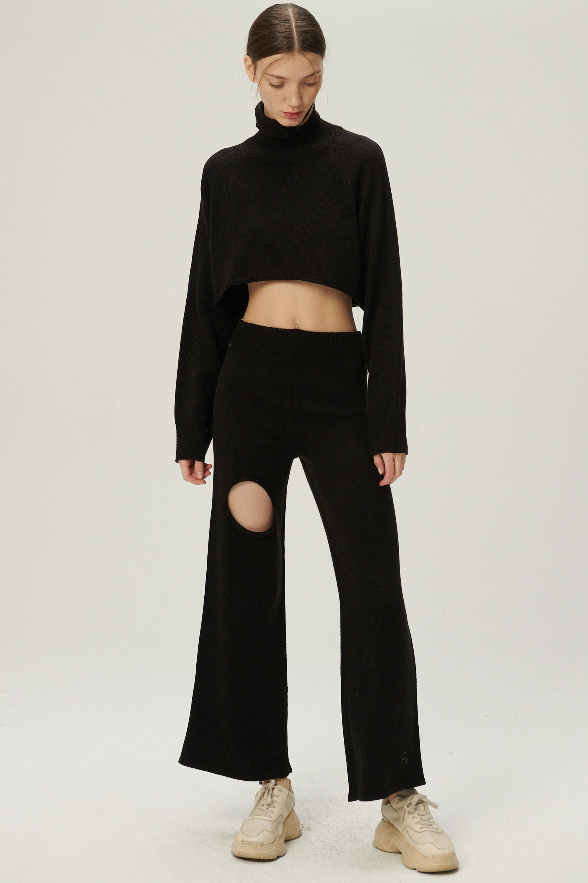 Victoria Cutout Knit Pants