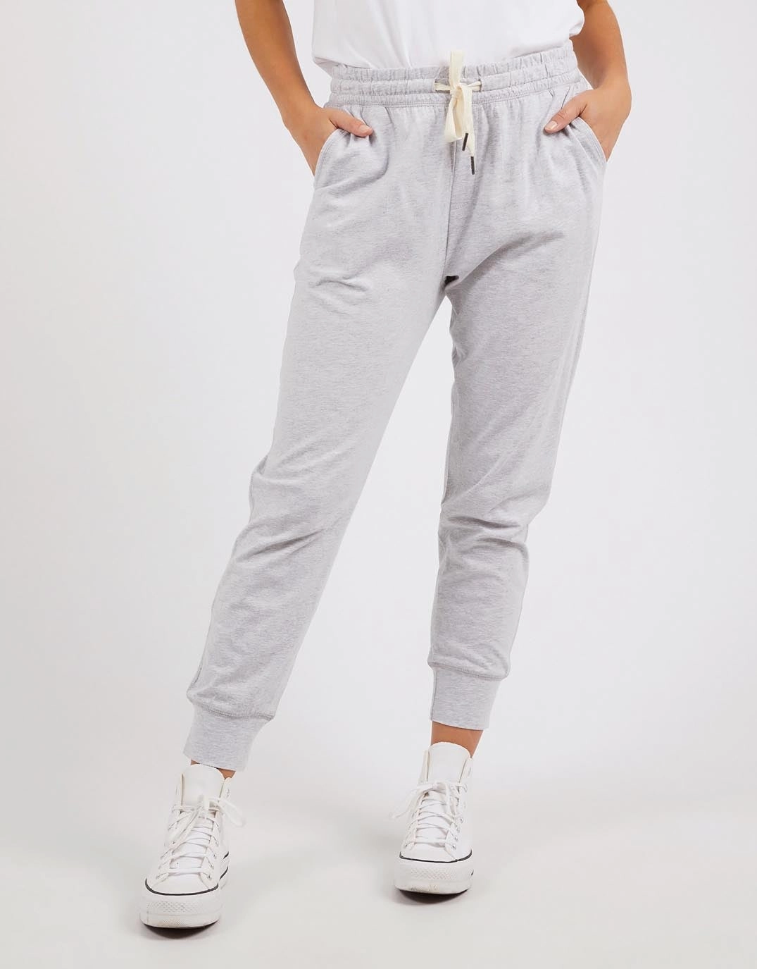 Wash Out Lounge Pants - Grey Marle