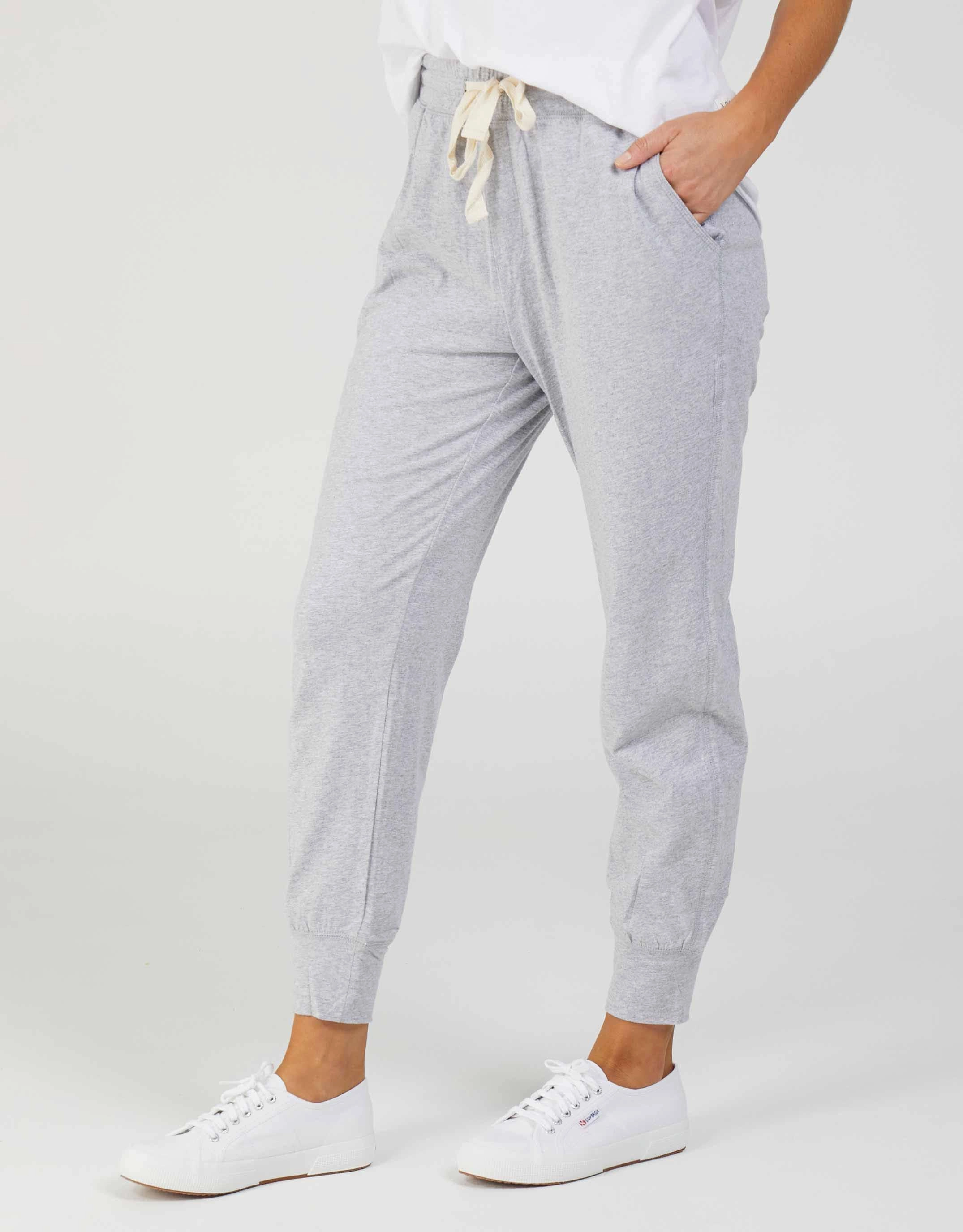 Wash Out Lounge Pants - Grey Marle