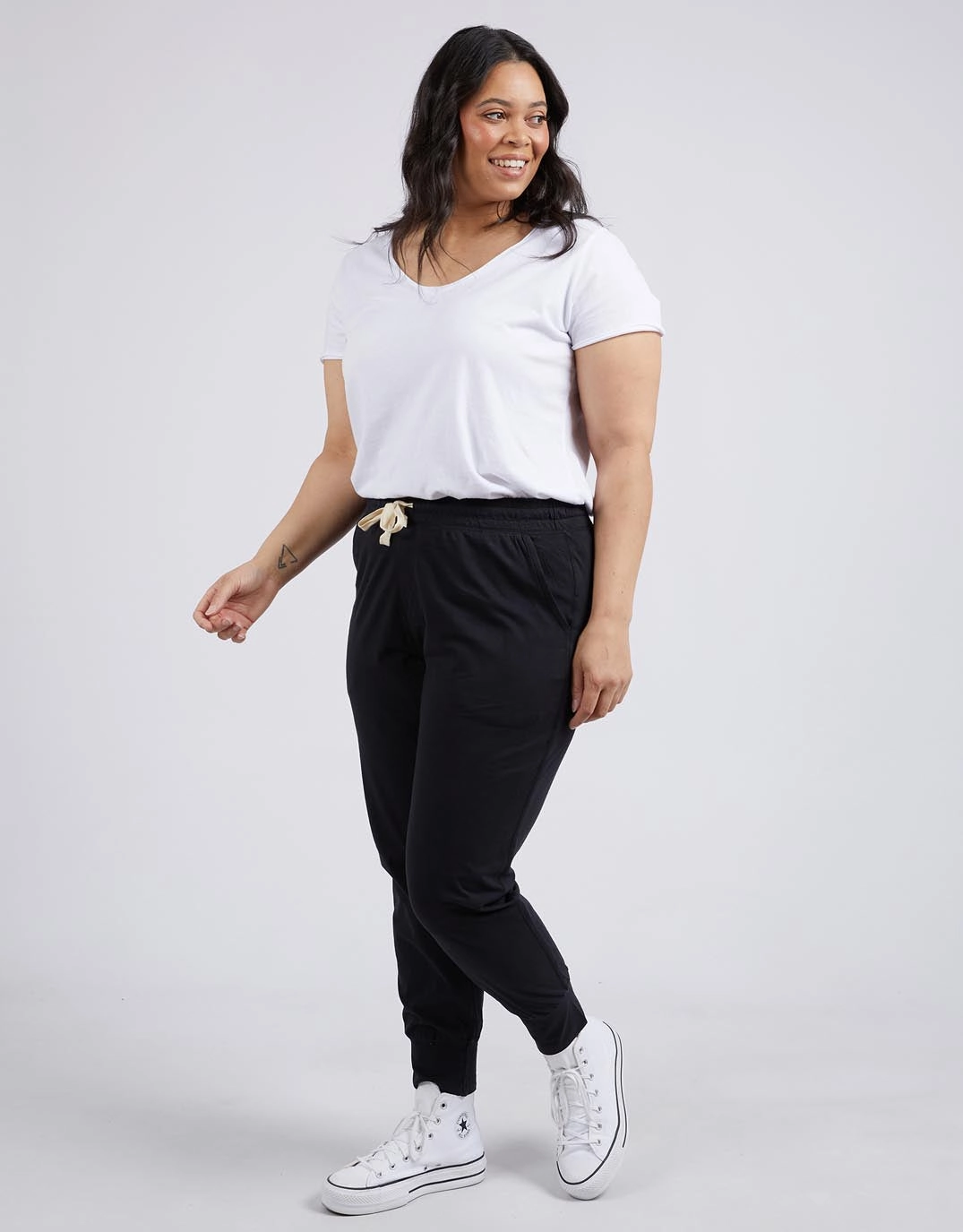Wash Out Lounge Pants - Washed Black