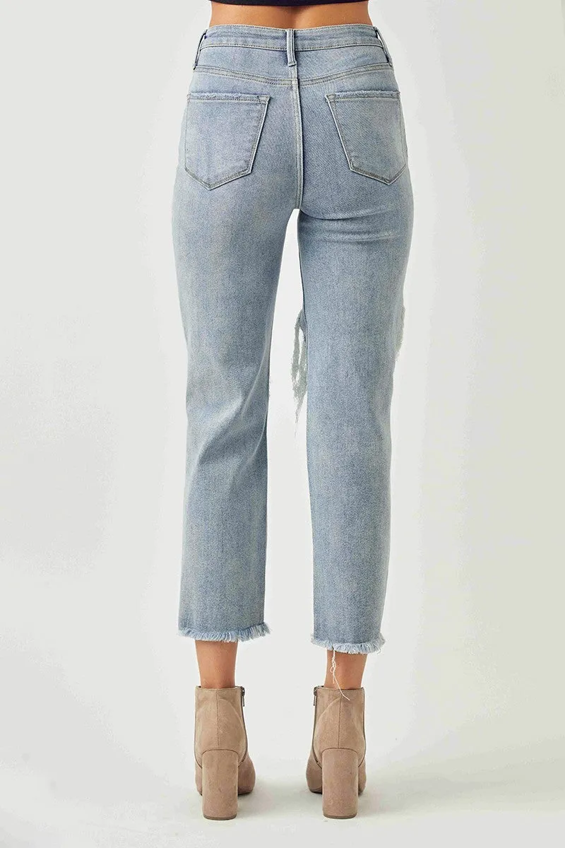 Wear Them Everyday High Rise Straight Denim Jeans | Risen - Final Sale