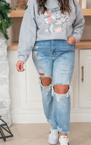 Wear Them Everyday High Rise Straight Denim Jeans | Risen - Final Sale