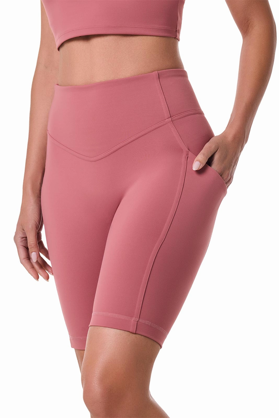 Women's Ananda Bike Short | Terracotta Rose