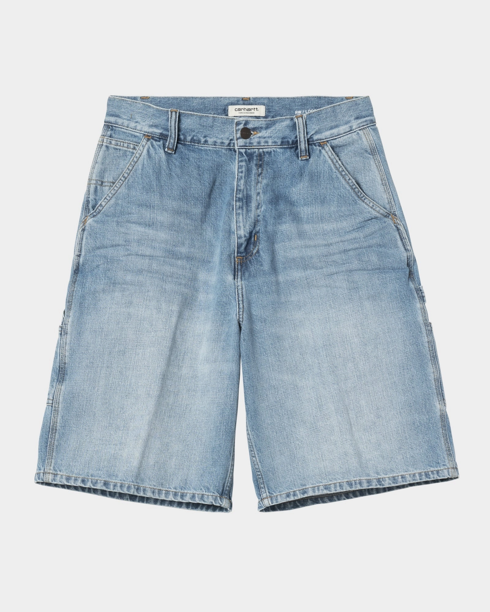 Women’s Brandon Single Knee Short | Blue (burst washed)