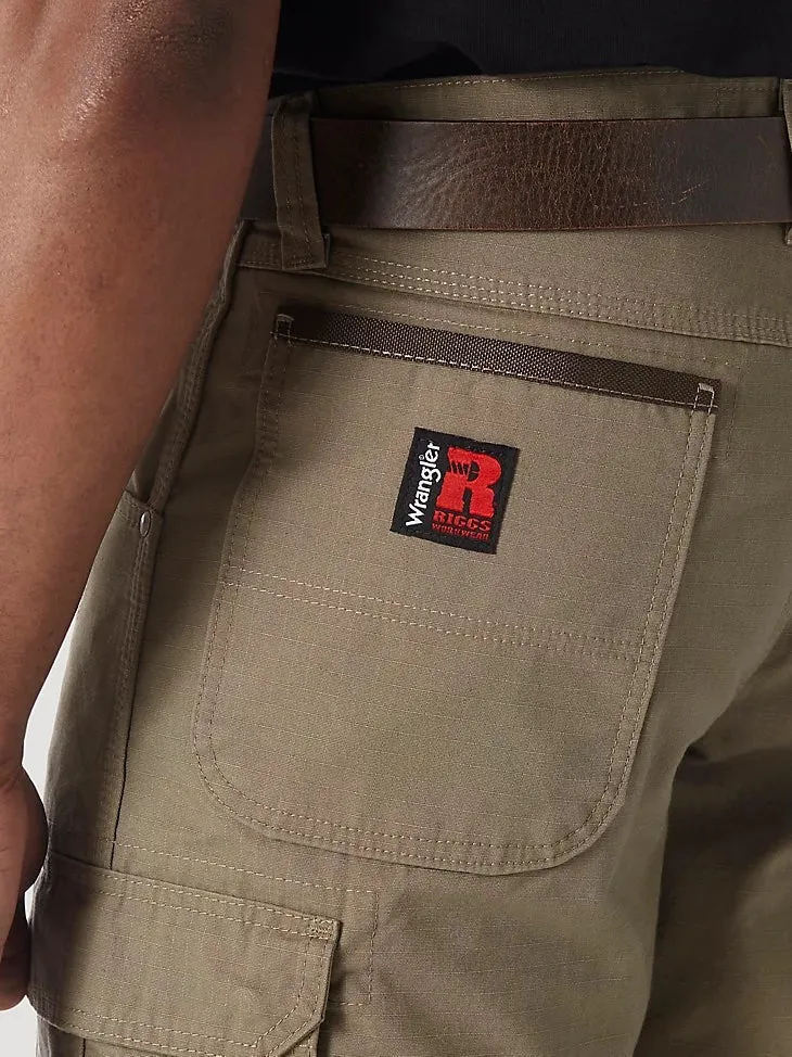 Wrangler® RIGGS® Men's Ripstop Ranger Cargo Short_Bark