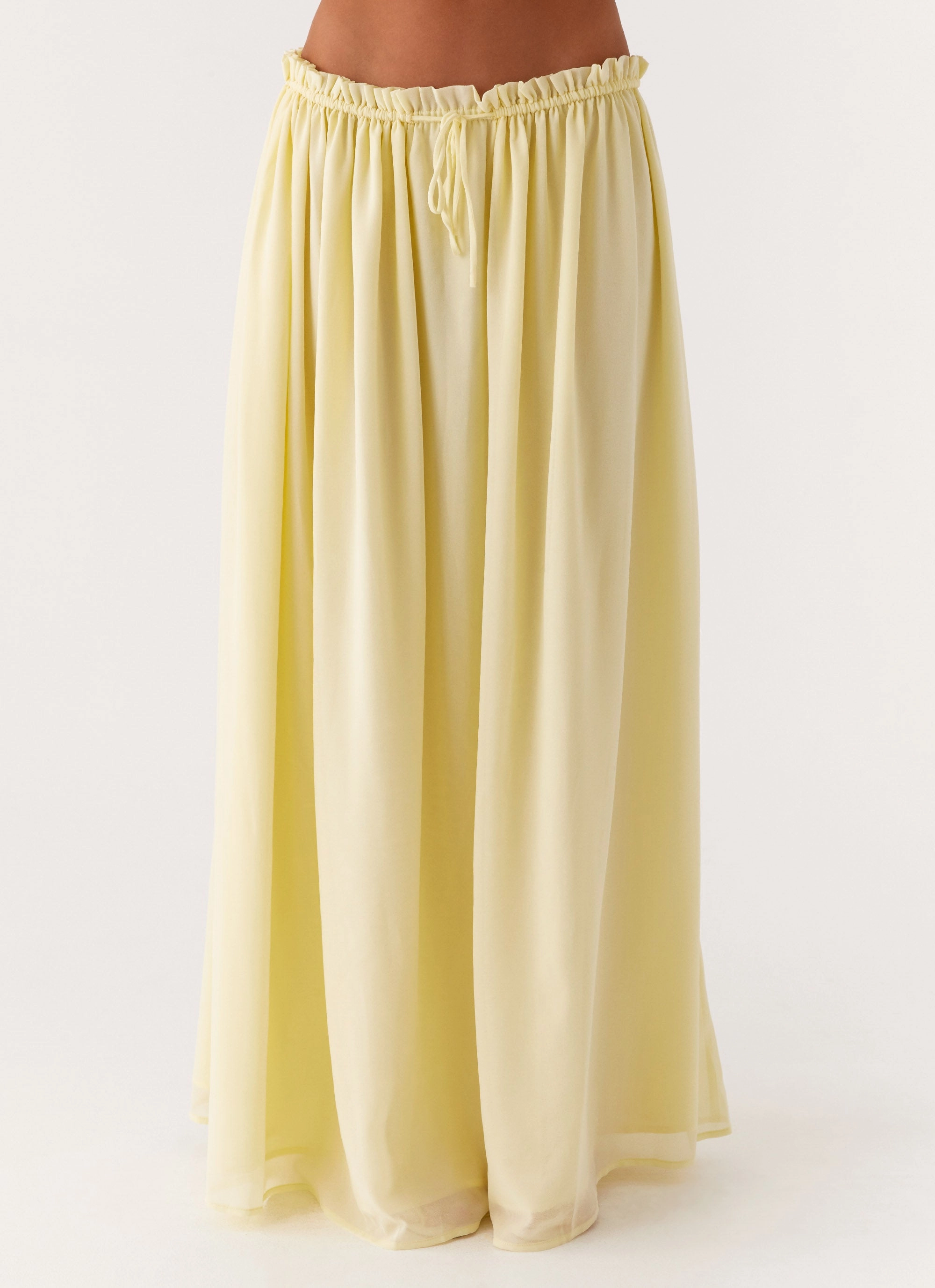 Zaya Maxi Skirt - Yellow